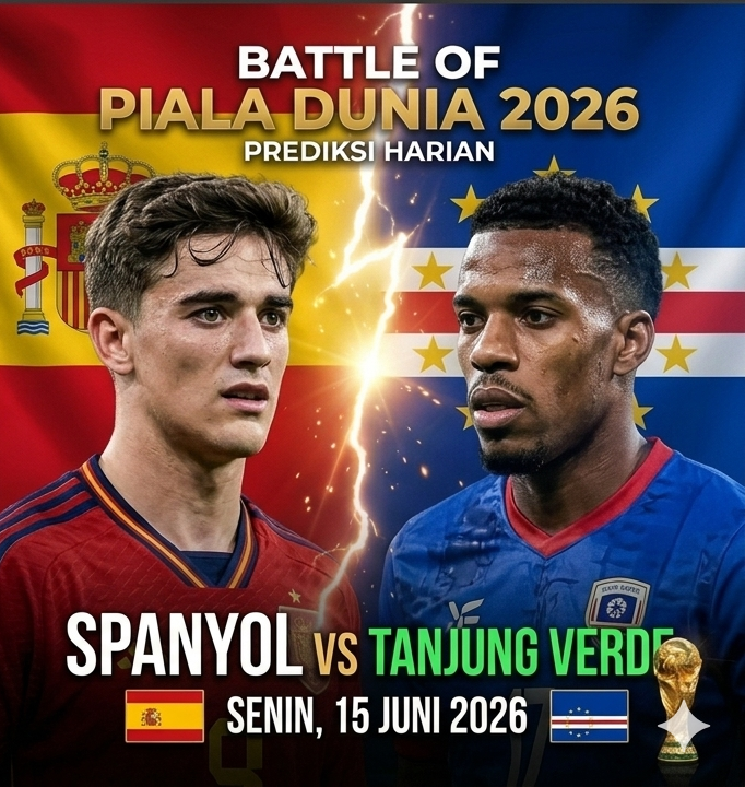 Spanyol vs Tanjung VerdePrediksi Skor Piala Dunia