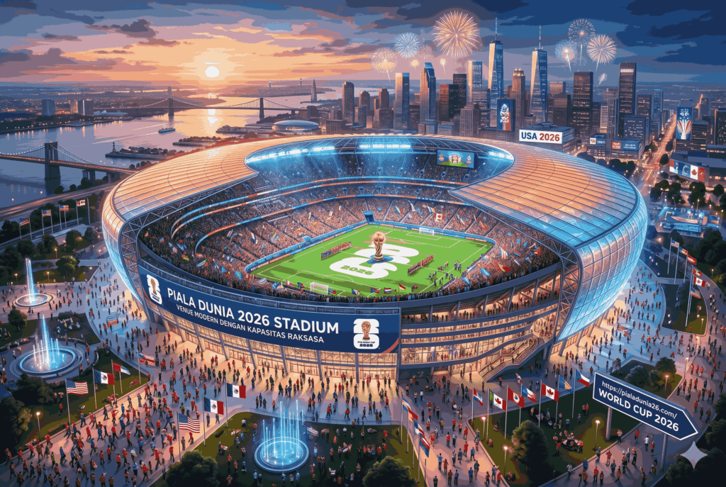 Stadion Piala Dunia 2026: Venue Modern dengan Kapasitas Raksasa