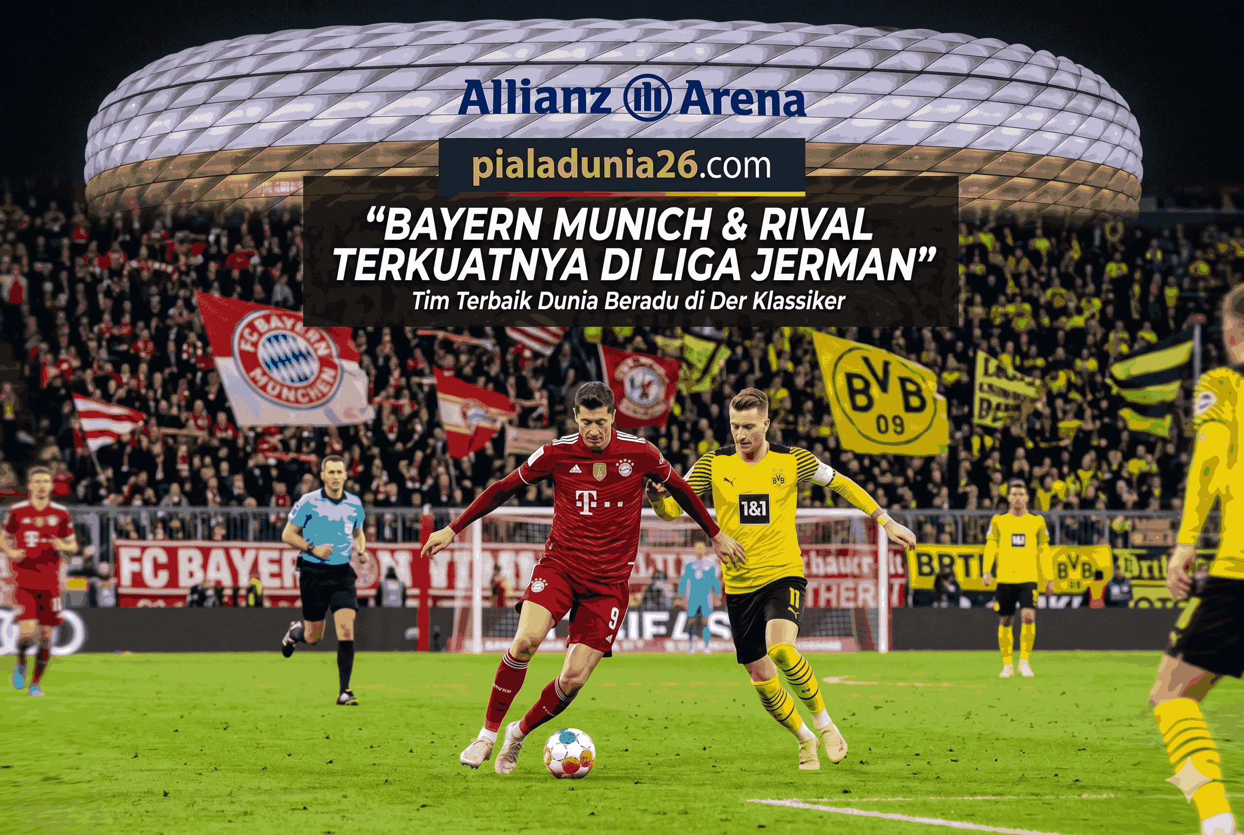 Tim Bola Terbaik di Liga Jerman, Bayern Munich dan Rival Terkuatnya
