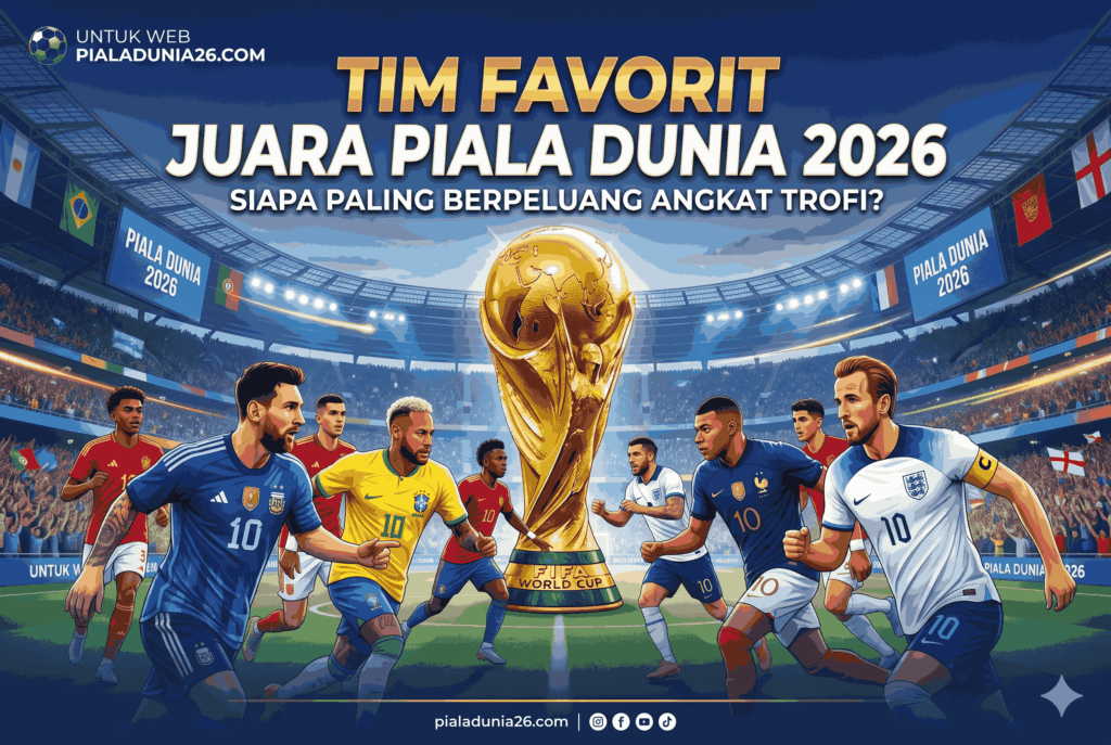 Tim Favorit Juara Piala Dunia 2026: Siapa Paling Berpeluang Angkat Trofi?
