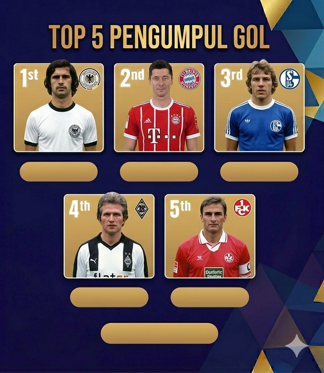 Top Skor Bundesliga, Persaingan Striker Terbaik Liga Jerman