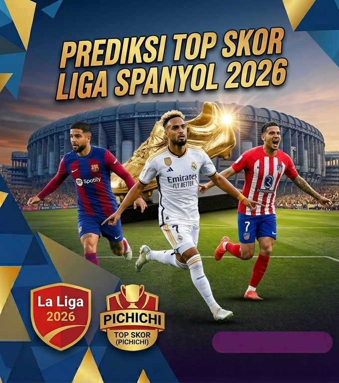 Top Skor Liga Spanyol 2026, Perebutan Pichichi Paling Sengit