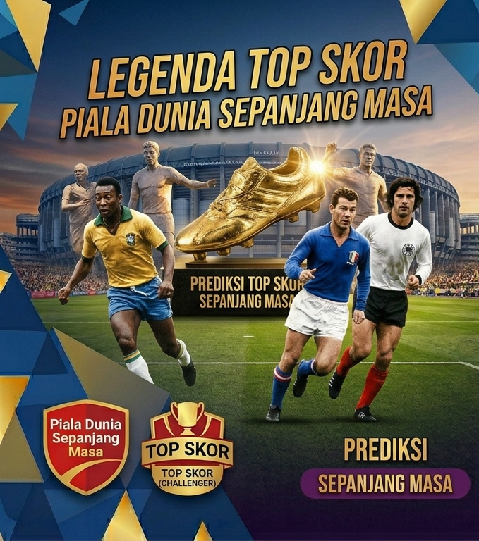Top Skor Piala Dunia Sepanjang Masa, Rekor Gol Para Legenda Dunia