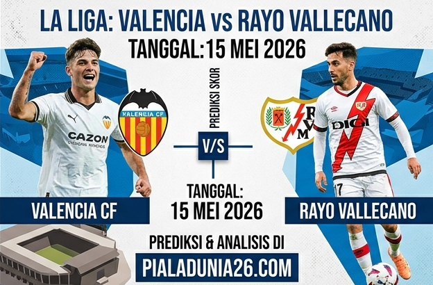 Valencia vs Rayo Vallecano 15 Mei 2026: Duel Sengit Penutup La Liga