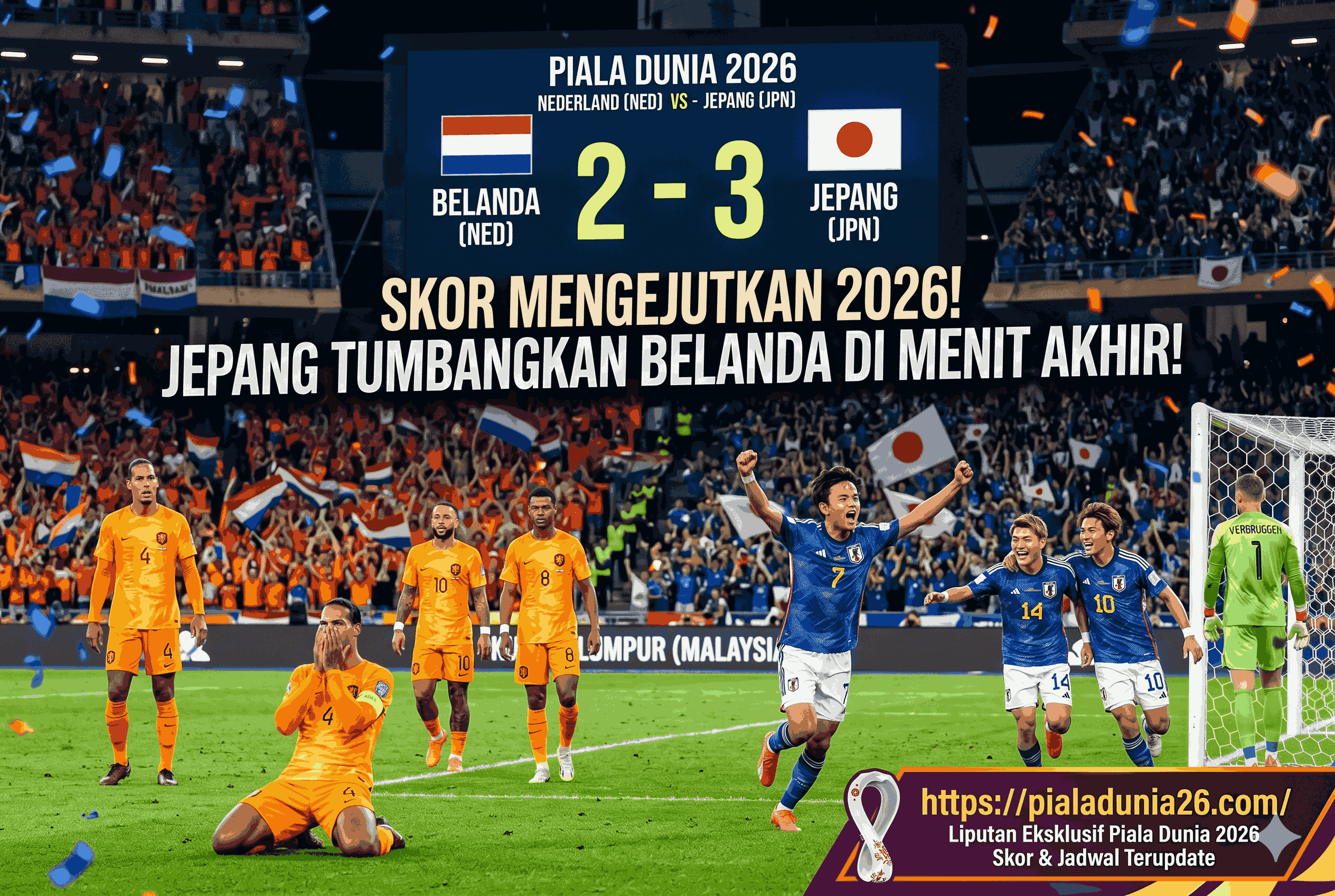Belanda vs Jepang: Bocoran Skor Mengejutkan 2026