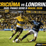 Criciúma vs Londrina: Duel Panas Serie B Brasil 2026