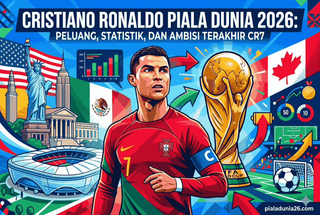 Cristiano Ronaldo Piala Dunia 2026: Peluang, Statistik, dan Ambisi Terakhir CR7