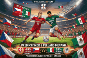Duel Ceko vs Meksiko 2026: Prediksi Skor & Peluang Menang