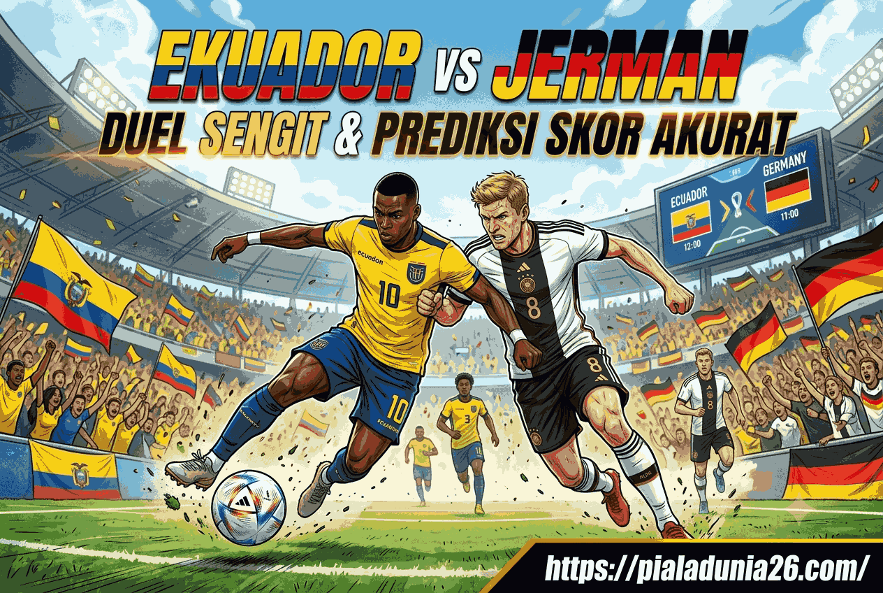 Ekuador vs Jerman: Duel Sengit & Prediksi Skor Akurat