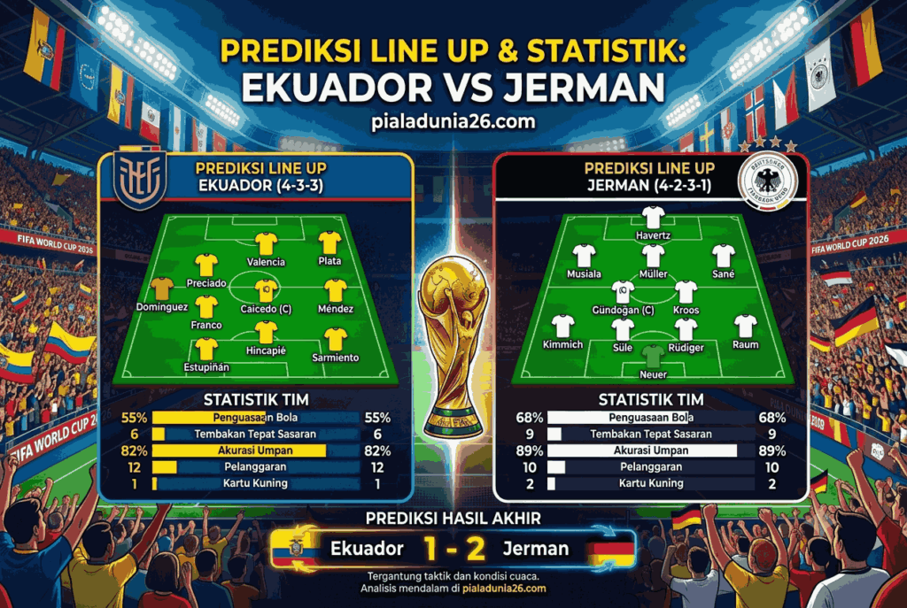 Ekuador vs Jerman: Duel Sengit & Prediksi Skor Akurat