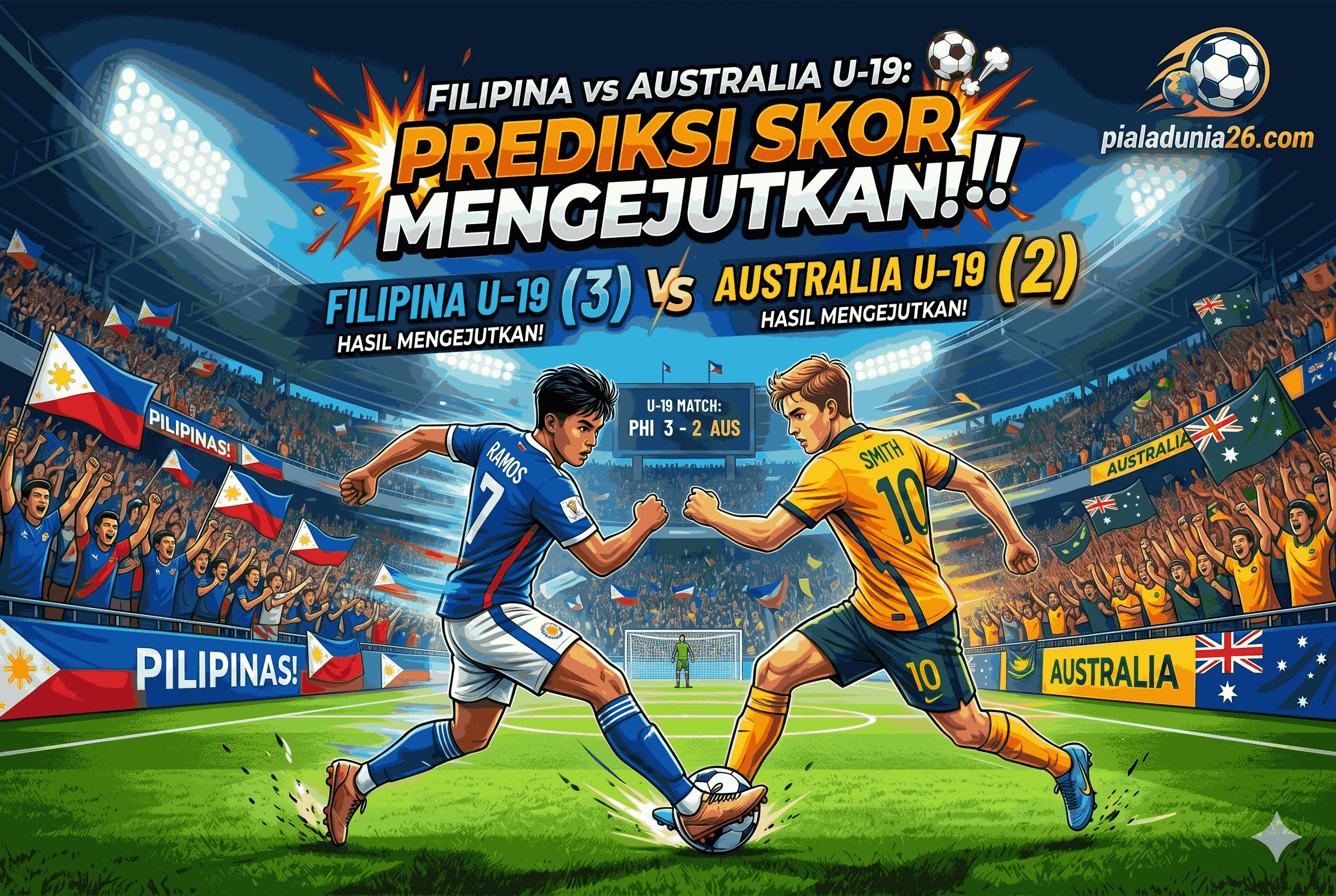 Filipina vs Australia U-19: Prediksi Skor Mengejutkan!