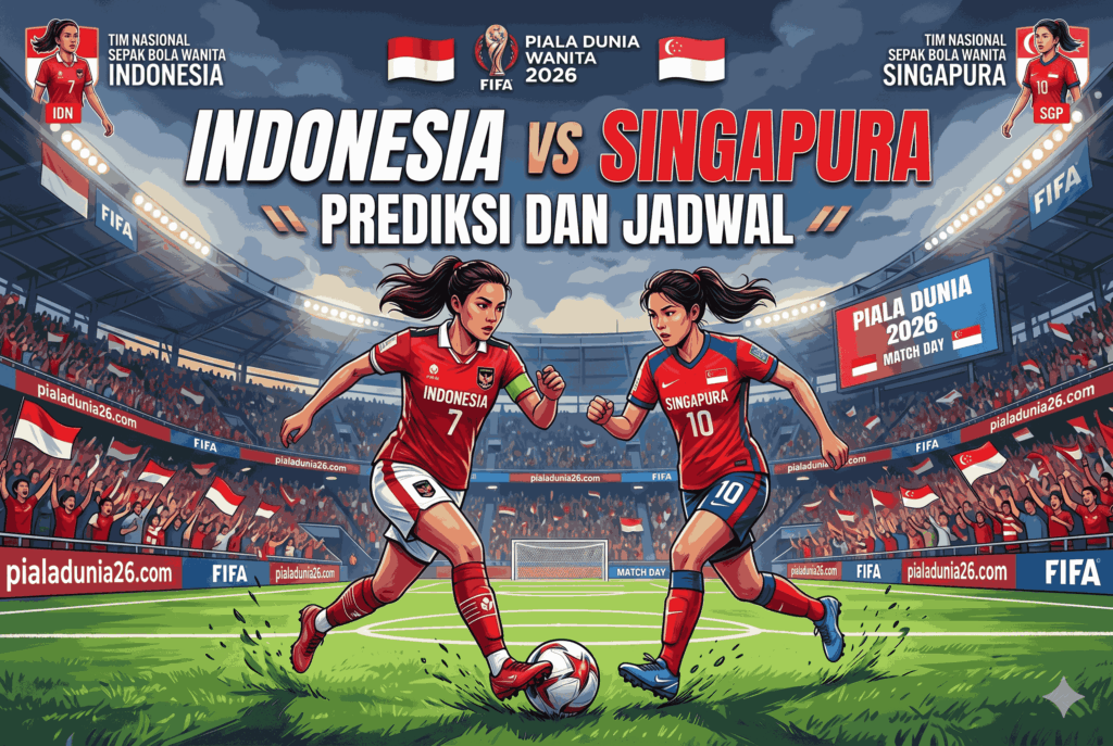 Indonesia vs Tim Nasional Sepak Bola Wanita Singapura: Prediksi dan Jadwal