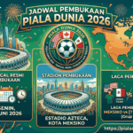 Jadwal Pembukaan Piala Dunia 2026: Tanggal Resmi, Stadion, dan Laga Perdana