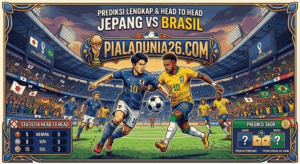 Jepang vs Brasil, Prediksi Lengkap dan Head to Head Terbaru