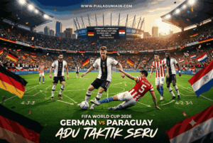 Jerman vs Paraguay FIFA World Cup 2026, Adu Taktik Seru