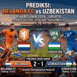 Prediksi Belanda FC vs Uzbekistan 9 Juni 2026: Skor & Line Up