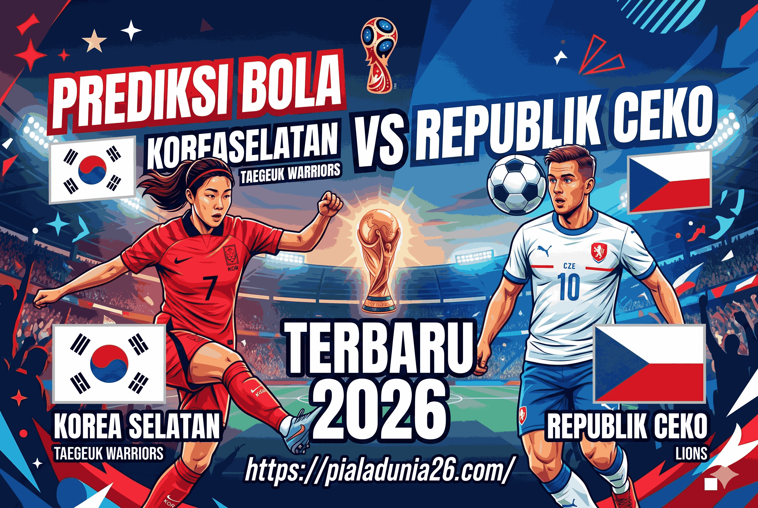Prediksi Bola Korea Selatan vs Republik Ceko Terbaru 2026