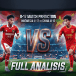 Prediksi Indonesia U-17 vs China U-17 Full Analisis