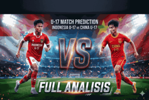 Prediksi Indonesia U-17 vs China U-17 Full Analisis