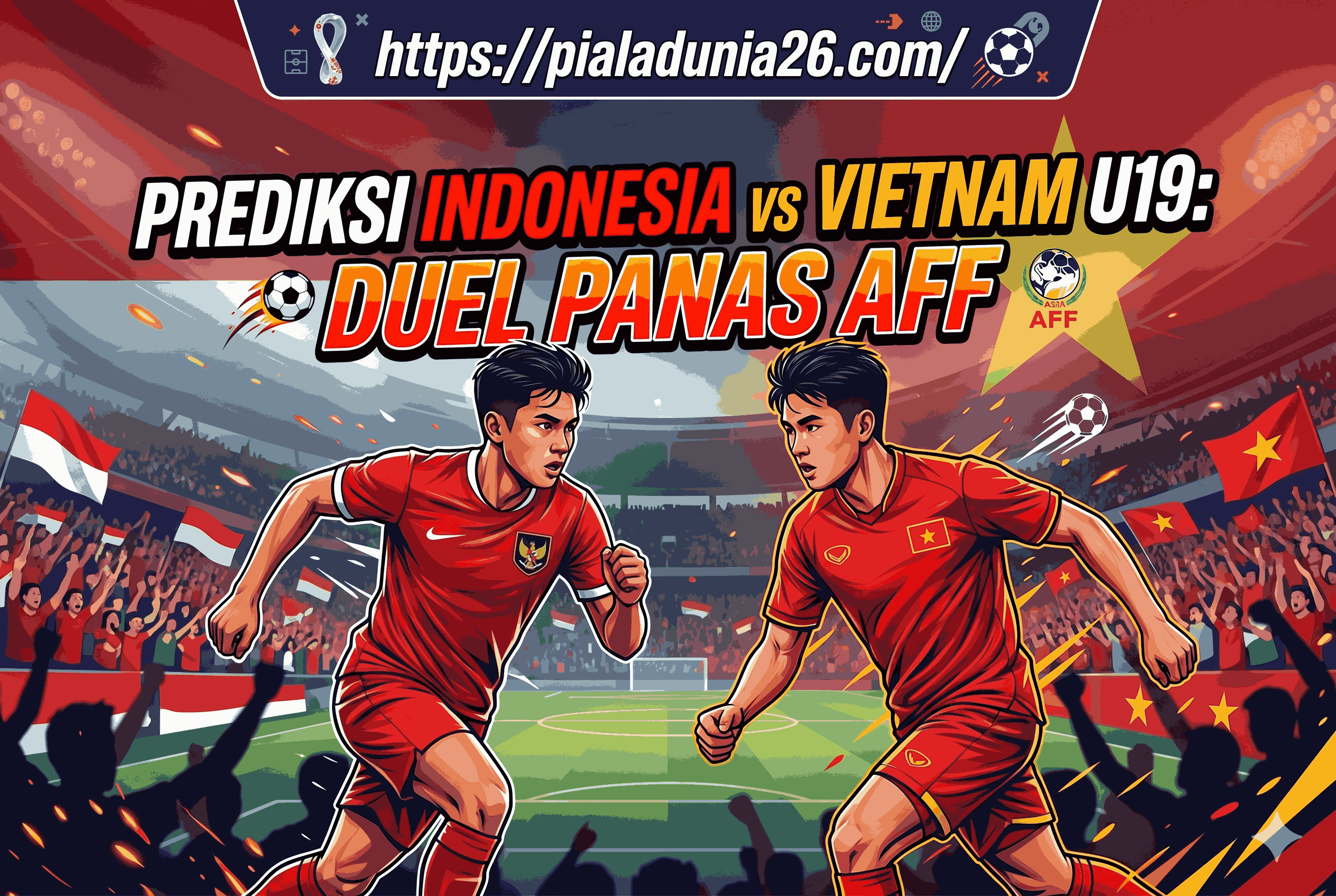Prediksi Indonesia vs Vietnam U19: Duel Panas AFF