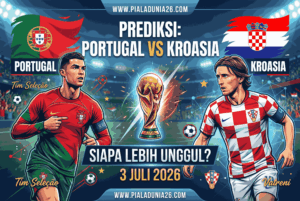 Prediksi Portugal vs Kroasia 3 Juli 2026, Siapa Lebih Unggul?