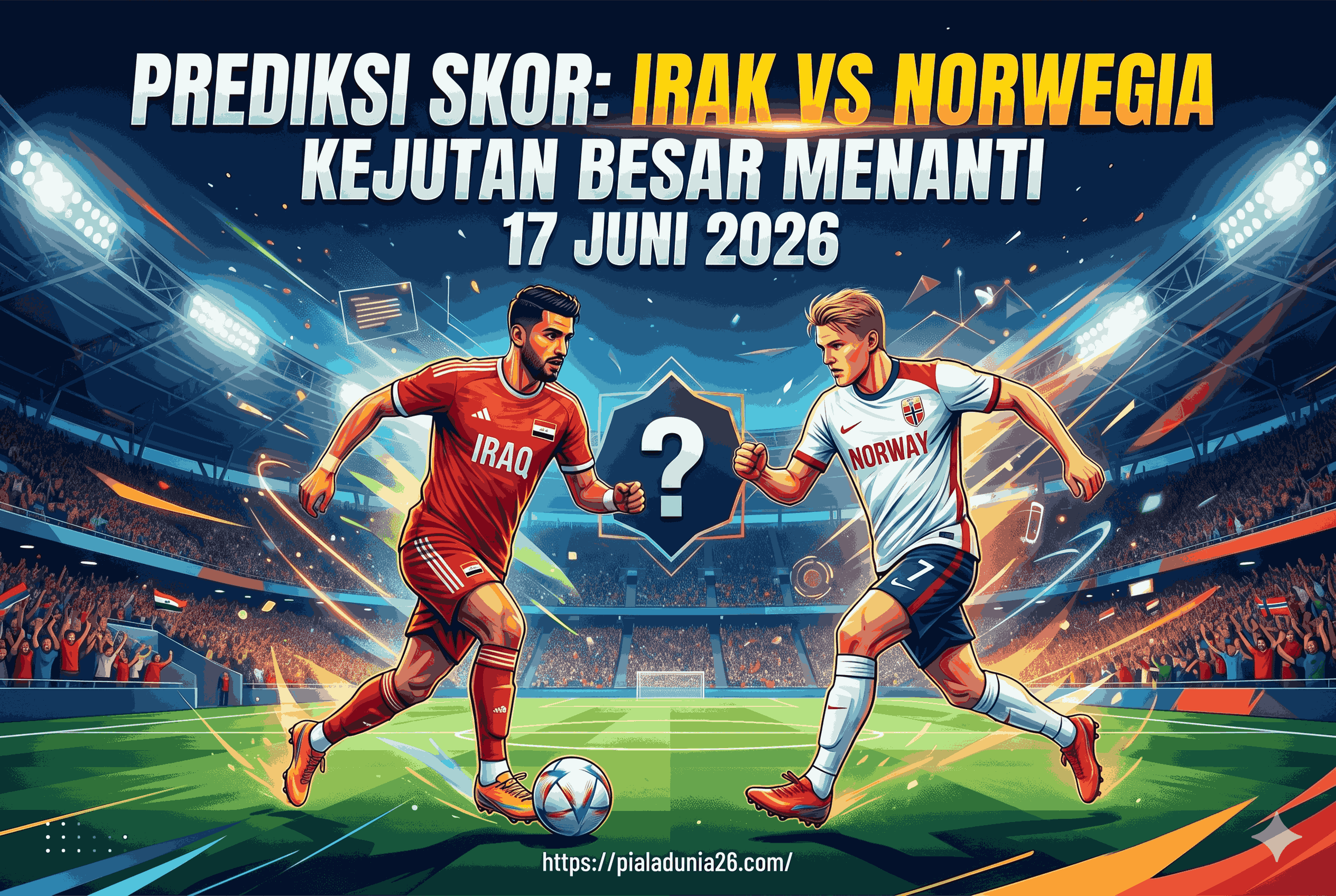 Prediksi Skor Irak vs Norwegia, Kejutan Besar Menanti