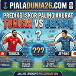 Prediksi Skor Tunisia vs Jepang World Cup 2026 Paling Akurat