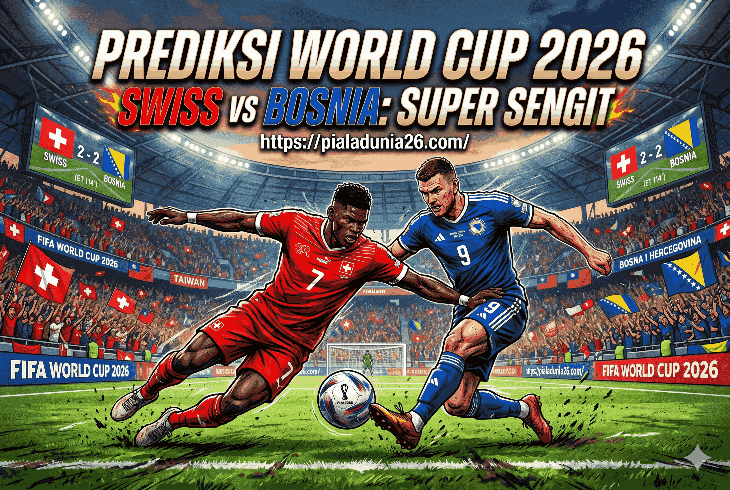 Prediksi World Cup 2026 Swiss vs Bosnia Super Sengit