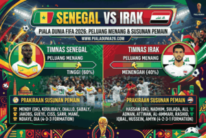 Senegal VS Irak FIFA 2026: Peluang Menang dan Susunan Pemain