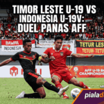 Timor Leste U-19 vs Indonesia U-19: Duel Panas AFF