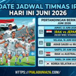 UPDATE Jadwal Timnas Irak Hari Ini dan Pertandingan Berikutnya