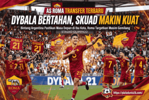 AS Roma Transfer Terbaru: Dybala Bertahan, Skuad Makin Kuat
