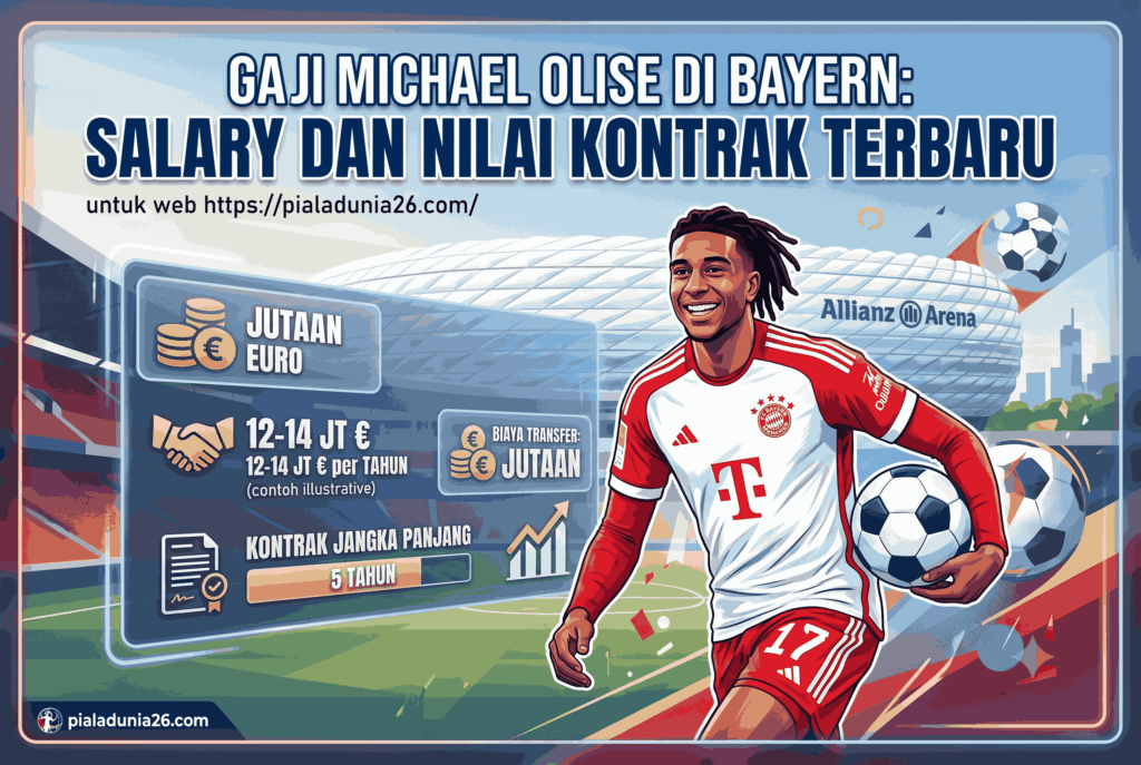 Gaji Michael Olise di Bayern: Salary dan Nilai Kontrak Terbaru