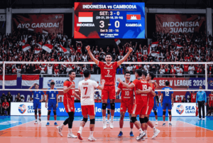 Indonesia vs Kamboja SEA V League: Garuda Menang Telak 3-0