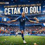 Kylian Mbappe Jadi Top Skor Piala Dunia 2026, Cetak 10 Gol