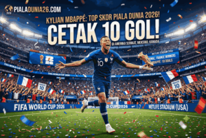 Kylian Mbappe Jadi Top Skor Piala Dunia 2026, Cetak 10 Gol