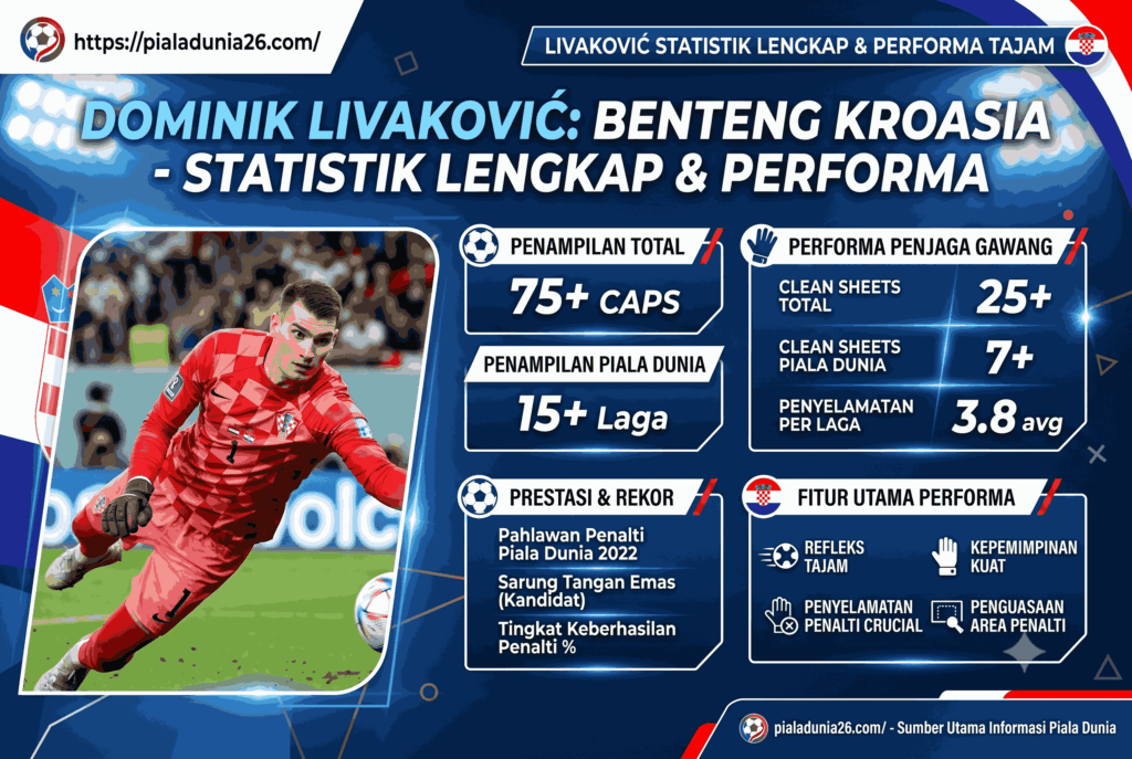 Livaković Statistik Lengkap, Penampilan dan Performa Tajam