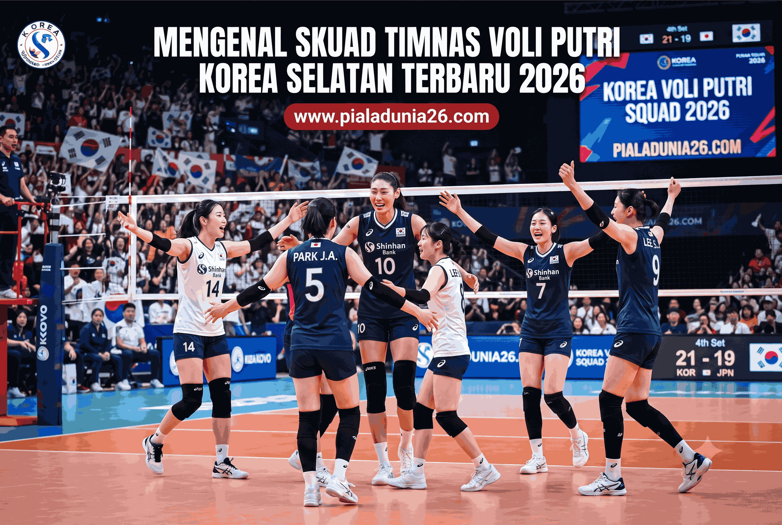 Mengenal Skuad Timnas Voli Putri Korea Selatan Terbaru 2026