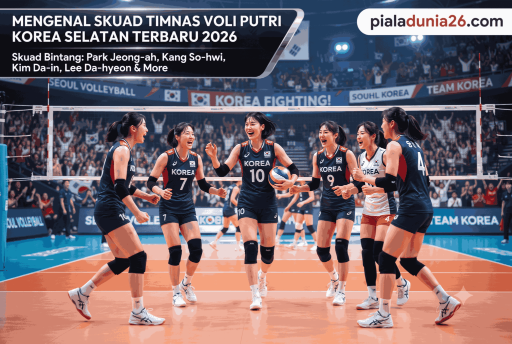 Mengenal Skuad Timnas Voli Putri Korea Selatan Terbaru 2026