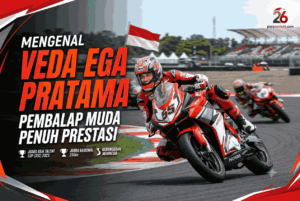 Mengenal Veda Ega Pratama, Pembalap Muda Penuh Prestasi