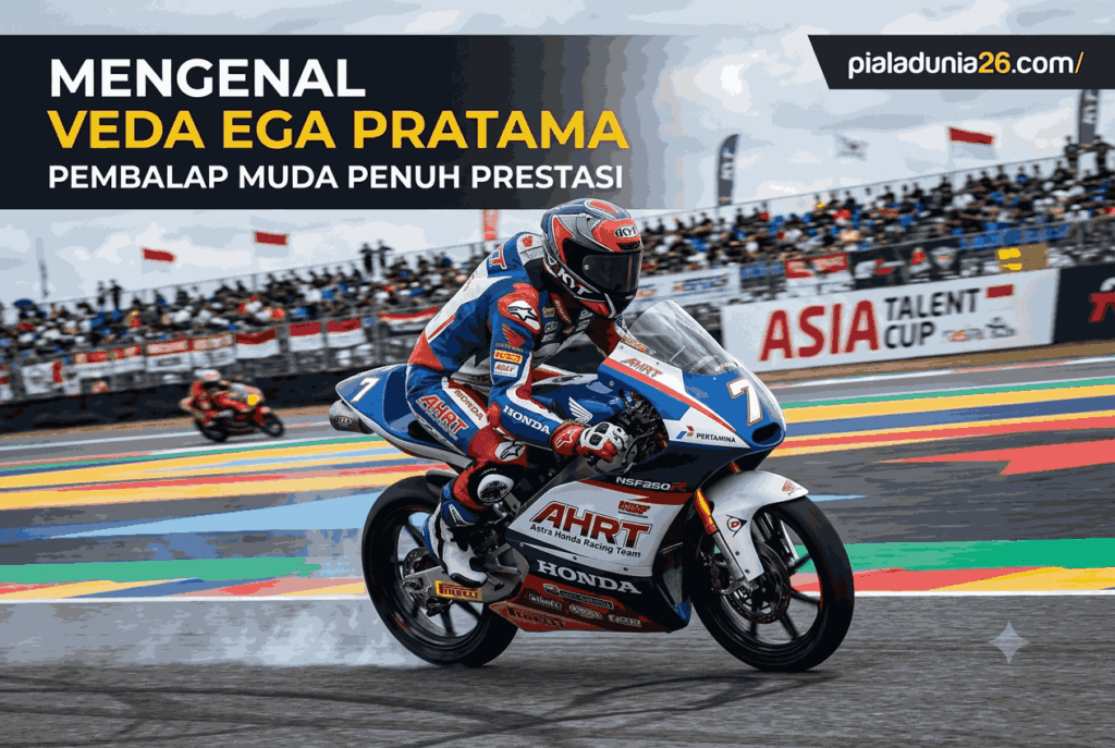 Mengenal Veda Ega Pratama, Pembalap Muda Penuh Prestasi