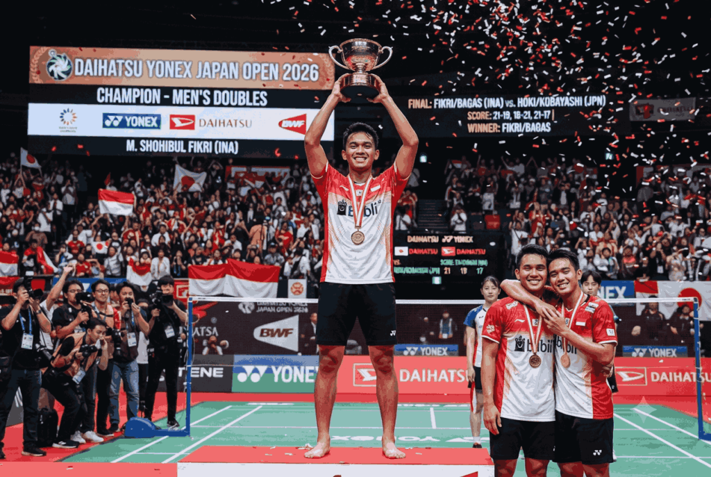 Muhammad Shohibul Fikri Juara Japan Open 2026, Luar Biasa!