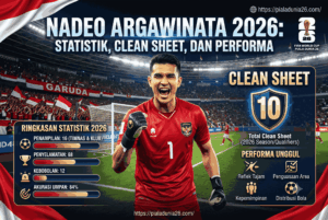 Nadeo Argawinata 2026: Statistik, Clean Sheet, dan Performa