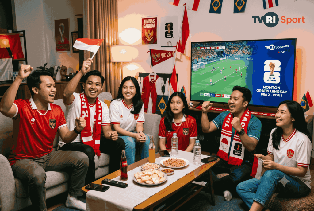 Nonton Piala Dunia 2026 di TVRI Sport Gratis Lengkap