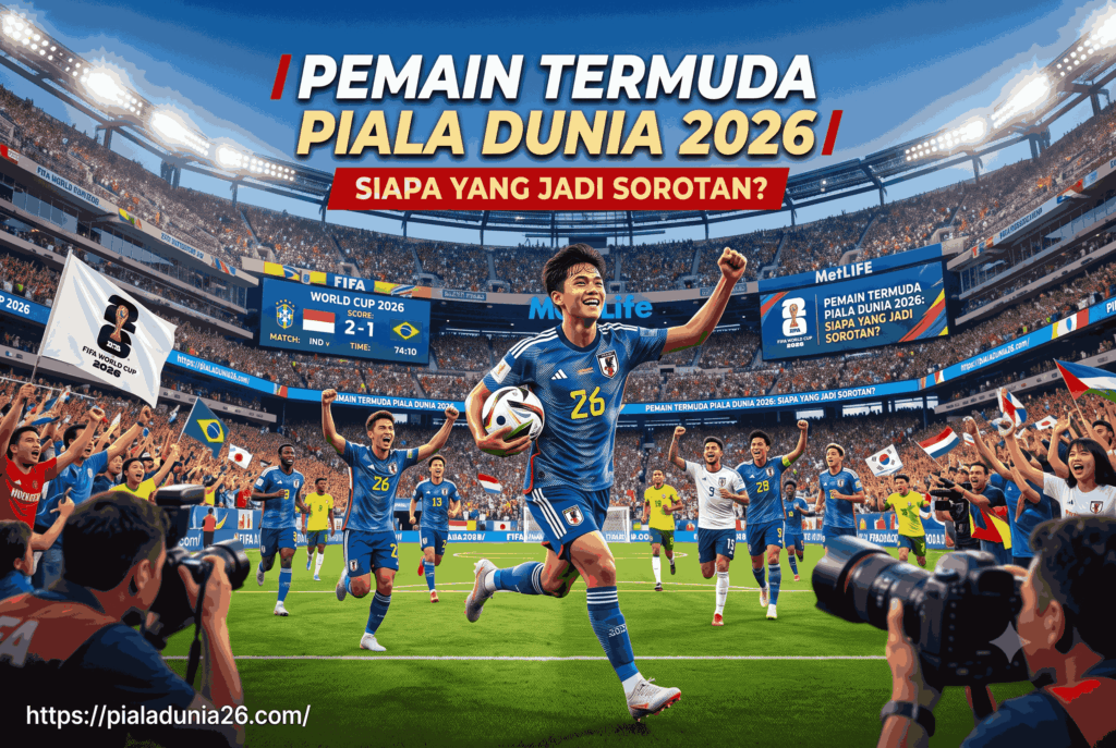Pemain Termuda Piala Dunia 2026, Siapa yang Jadi Sorotan?