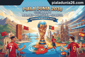 Piala Dunia 2030 Digelar di Maroko, Portugal, dan Spanyol