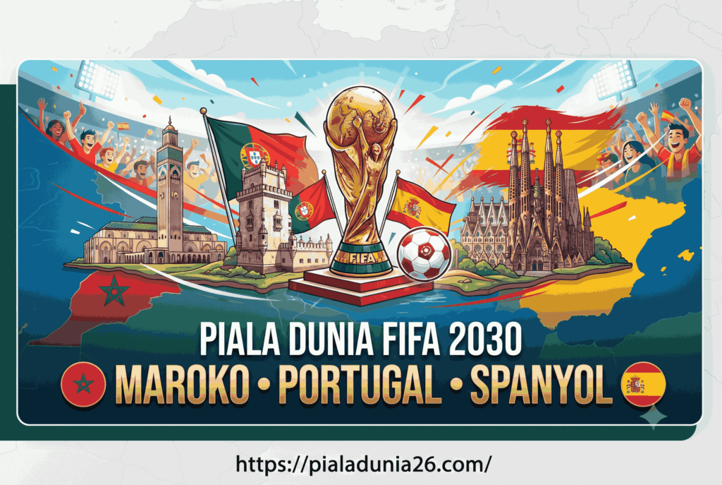 Piala Dunia 2030 Digelar di Maroko, Portugal, dan Spanyol