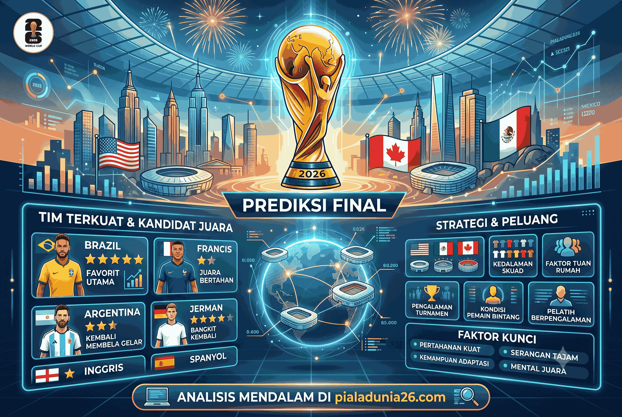 Prediksi Final Piala Dunia 2026: Tim Terkuat & Kandidat Juara