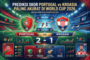 Prediksi Skor Portugal vs Kroasia Paling Akurat di World Cup 2026