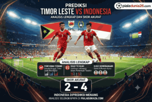 Prediksi Timor Leste vs Indonesia, Analisis Lengkap dan Skor Akurat